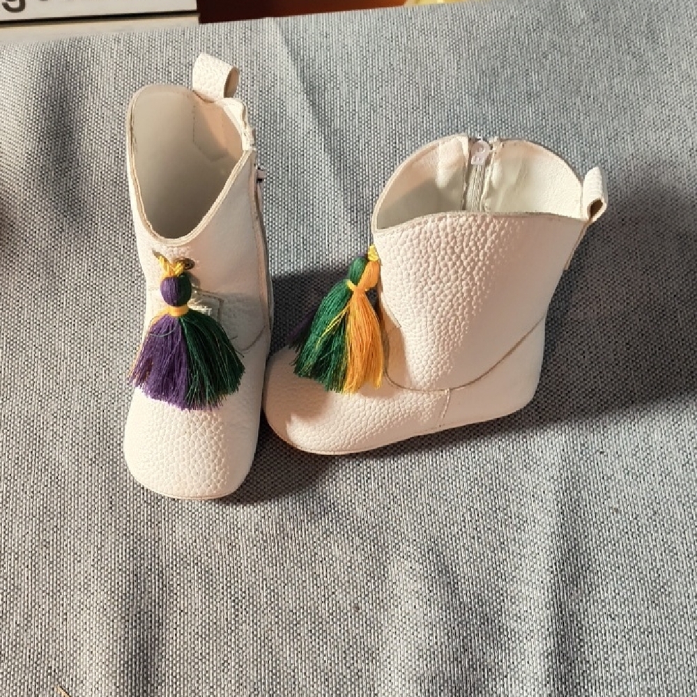 Baby Boots with Tassels